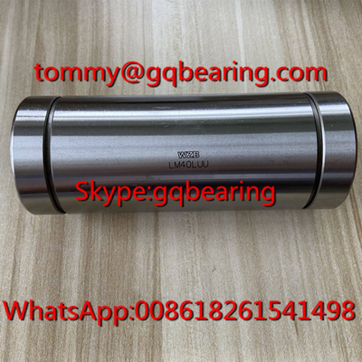 LM40LUU ประเภทยาว ความยาว สายกลมหลอด WZB LM40LUU สาย bushing 40x60x151mm