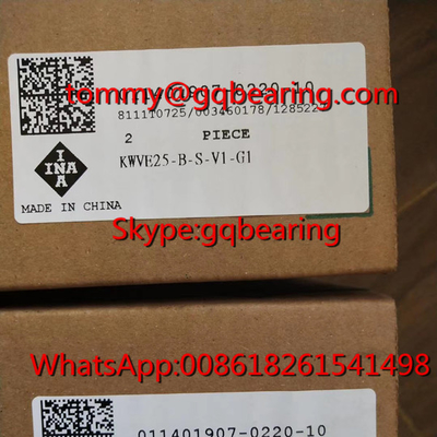 G2 ความละเอียด INA KWVE15-B-S-V1-G2 โบล็อกเส้นตรง KWVE25-B-S-G2-V1 แบบแคบ