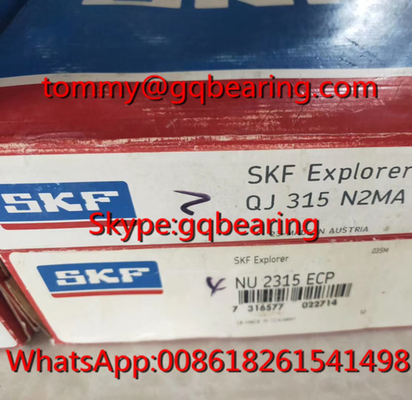 SKF QJ316 N2MA หัวหักลูกกลอง 4 จุด QJ316N2MA หัวหักเครื่องปรับอากาศ