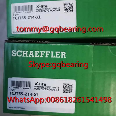 วัสดุเหล็กเหล็กเหล็ก INA TCJT65-214 หมอนบล็อคลูกบอลหลอด TCJT65-214-XL