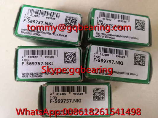 Gcr15 วัสดุเหล็ก INA F-569757.NKI หัวหมุนเข็ม 25x38x20mm