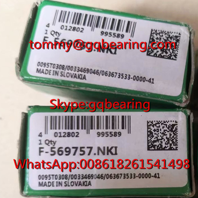 Gcr15 วัสดุเหล็ก INA F-569757.NKI หัวหมุนเข็ม 25x38x20mm