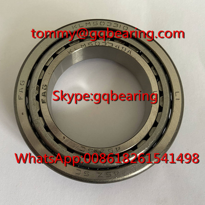 Gcr15 วัสดุเหล็ก FAG KLM503349/KLM503310 รถยนต์
