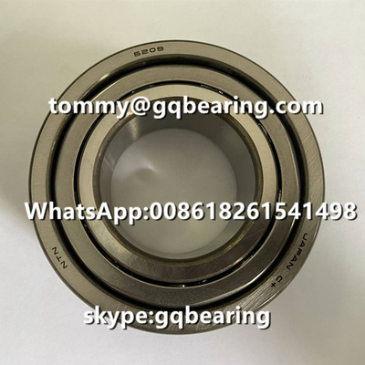5209S Steel Cage Double Row Ball Bearing OD 85mm สําหรับเครื่องจักร CNC