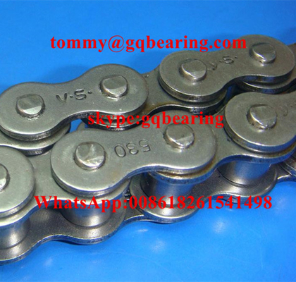 ความแข็งแกร่งสูง 530 ล้อโซ่ Nickel Plated 15.875 มิลลิเมตร Pitch สแตนเลสโซ่ลูกบอล