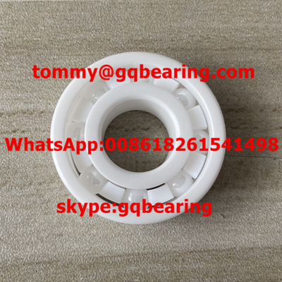 SI3N4 ZrO2 วัสดุ โลหะลูกหนัง 6202CE โลหะลูกกลิ้งลึก 15*35*11MM