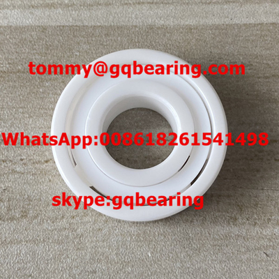 SI3N4 ZrO2 วัสดุ โลหะลูกหนัง 6202CE โลหะลูกกลิ้งลึก 15*35*11MM