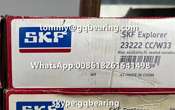 สายเดียว Gcr15 สแตนเลสลูกกลมม้วนหลอด P5 23222 CC/W33