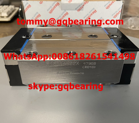 R18514322X ประเภท Flange แบบ Roller Runner บล็อคคาร์บอนสแตนเลส Linear Motion Guideway
