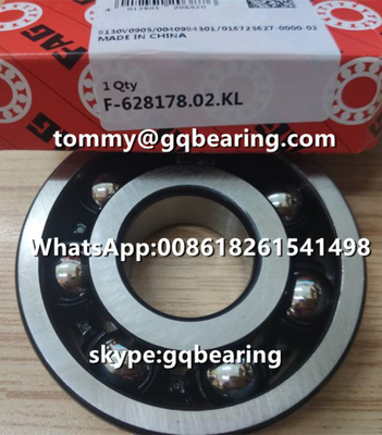 Gcr15 Steel Open Type Deep Groove Ball Bearing FAG F-628178 สแตนเลสแบบเปิด มีลูกกลองลึก02.KL 30x80x21 มิลลิเมตร