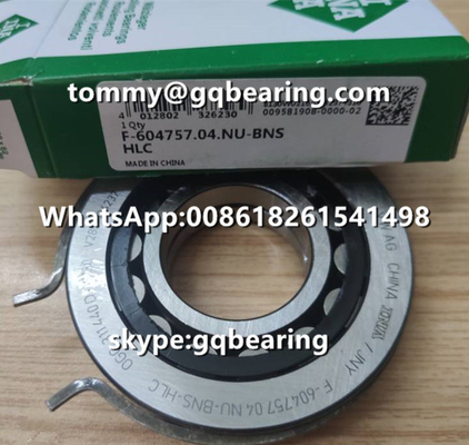 หัวหักม้วนกระบอกไนลอน Cage VW AG INA F-60475704.NU - BNS - HLC กับ Snap Ring